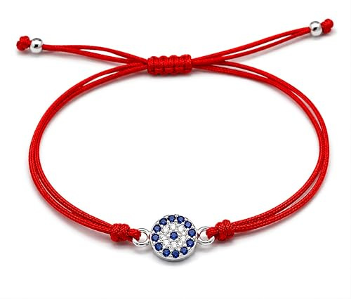 MYSTIC JEWELS Klassiskt lyckoöga-armband med zirkoner