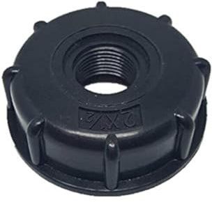 Be-Tool IBC - Adattatore per serbatoio di acqua, 1 connettore IBC 1/2” da 60 mm, filettatura grossa per barili da 1000 litri, barili IBC, ecc.