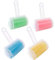 DBAILY Fusselrolle Wiederverwendbarer,4pcs Fusselrolle Abwaschbar Waschbare Tierhaare Fusselrolle Sticky Kleidung Wiederverwendbarer mit Deckel für Saubere Möbel Teppiche Kleidung(Rot Grün Blau Gelb)