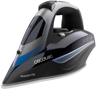 Cecotec Plancha Horizontal con Bomba IronHero 3200 i-Pump. 3200 W, Tecnología Power Steam, Golpe de Vapor 285 g/min, Suela Turbo Anodized Pro, Sistema Antigoteo, Cyclo Clean, Auto Off