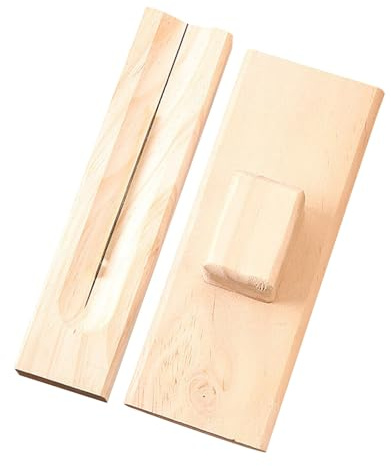 Tuxuseo Pinza para castañas, Cortador de castañas, Herramienta para pelar castañas de Madera, Herramienta para pelar Semillas de Loto y castañas, Herramienta Multifuncional para la Cocina en casa