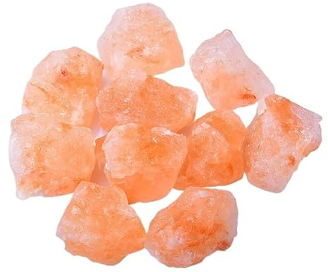 Naturliga Råa Stenar Kristall Naturlig orange saltsten geometrisk stor kristallsten Diffusersten Aromaterapisten