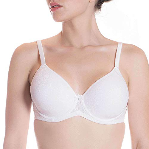 Lepel Reggiseno Imbottito 381 Balconcino, Bianco, 5C