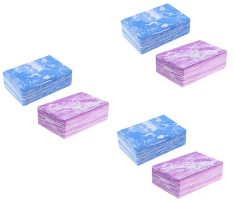 Toddmomy 6 Stk Tarnung Yogabausteine ​​für Anfänger Eva-Schaum-Yoga-Blöcke Yoga Yoga-Steine Eva-Yoga-Steine dehnübungen yoga klotz Eva-Yoga-Blöcke Camouflage-Yoga-Blöcke Fitness-Stein