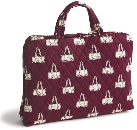 Vera Bradley Women's Premium Cotton Tie Travel Organizer, Duffel Mosaic, One Size