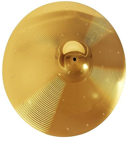 QUMIIRITY Übungs-schlagzeugbecken Aus Messinglegierung Jazz-schlagzeug-crashbecken Metall-schlagzeugbecken Mit Klarem Klang Für Schlagzeuger Und Perkussionisten Geeignet Für Übungs-schlagzeu