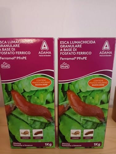 LUMACHICIDA ex FERRAMOL ESCA FOSFATO FERRICO 2 kg (2x1KG) | BIOLOGICO