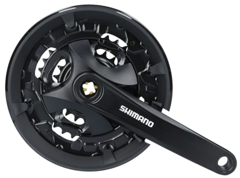 Shimano Unisex – Erwachsene Kurbelgarnitur-2092832800 Kurbelgarnitur, schwarz, 170mm