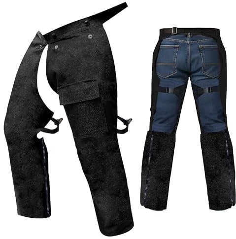 FORESTER - Trimmer Chaps for Men | Protective Gear | Not for Use as Chainsaw Chaps | Men's Work Utility & Safety Pants | Apron Style, Adjustable Belt