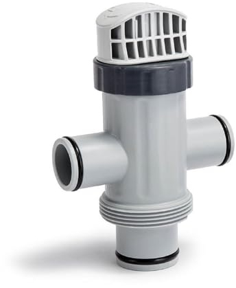 Intex 11872 Doppelschlauch-Plunger-Ventil, Poolzubehör, Aufsatz für oberirdische Pool- und Poolpumpenwartung