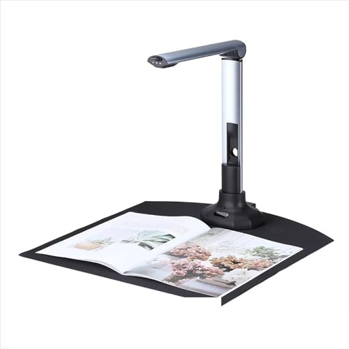 Scanner de Passeport, Livre et Documents, Appareil numérisation A3 HD avec LED for Cartes d'identité Livres BK52