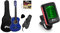 Tiger CLG4-BL Klassische Gitarre 3/4, Blau + JT-12B Chromatischen Stimmgerät für Gitarre