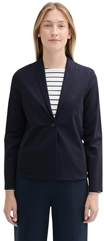 TOM TAILOR Women's Blazer, 10668 - Sky Captain Blue, 22