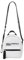 Karl Lagerfeld Jeans Women's Essential Nylon Crossbody Cross Body, White
