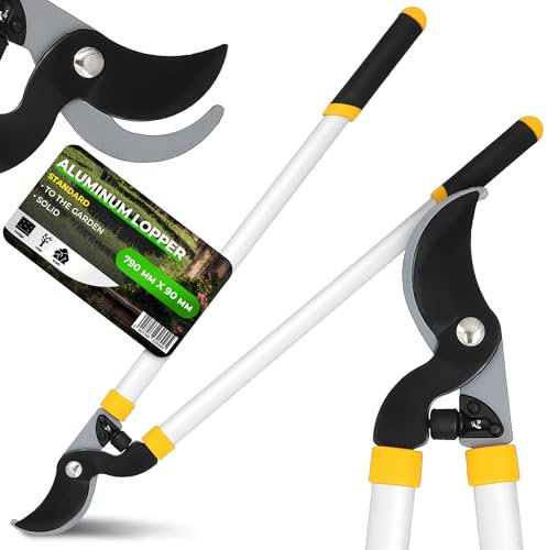 Instalguru Podadora de Mano 79 cm Cortasetos de árbol Ramas Alicates Rosas Madera Fresca Jardín Cuchilla de Acero de Precisión Alta Calidad Profesional