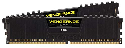 Corsair 178300 Vengeance LPX 16 GB (2 x 8 GB) DDR4 3200 MHz C16 XMP 2.0 High Performance Desktop Memory Kit for AMD Ryzen, Black,CMK16GX4M2Z3200C16