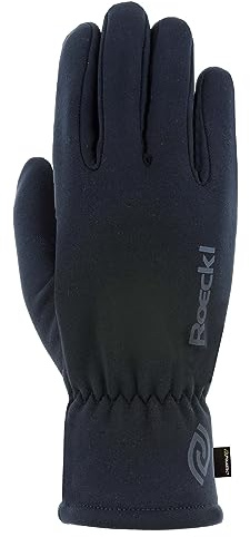 Roeckl Sports Reithandschuh Widnes, Freizeit Winter Handschuh, Schwarz 6.5