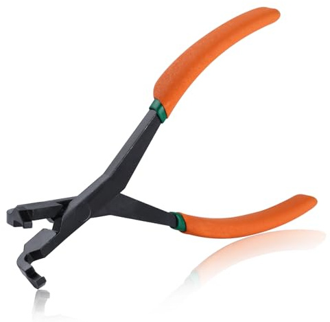 SPEEDWOX 75 Degree U-Joint Heavy Duty Angled U-Joint Snap Ring Pliers Push Pin Removal Pliers Trim Clip Pliers U Joint Removal Tool Automotive Pliers Car Plier Snap Ring Removal Tool on Trucks Cars