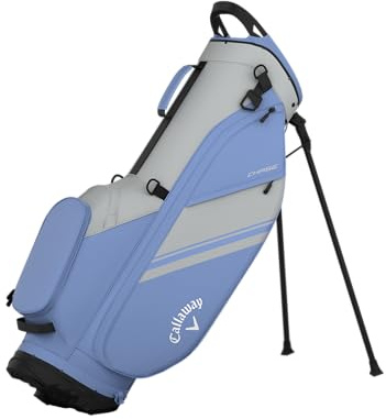 Callaway Golf Chase Stand Bag (Silver/Hydrangea)