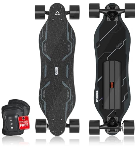 MEEPO Campus V3 Series/Envy Electric Skateboard with Remote, Top Speed Up to 29 Mph, 4 Speed Smooth Braking, Easy Carry Handle Design, Suitable for Adults & Teens