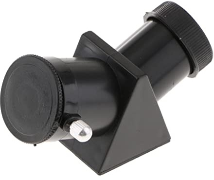 NonMiFyR Espejo Diagonal para Telescopio Espejo Prisma Diagonal Telescópico Óptica Diagonal Accesorio Telescopio Prisma Eréctil Material Plástico