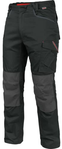 WÜRTH MODYF Bundhose Stretch X - professionelle Arbeitshose für Herren - Bundhose mit Reißverschluss - in der Größe 110 in Grau