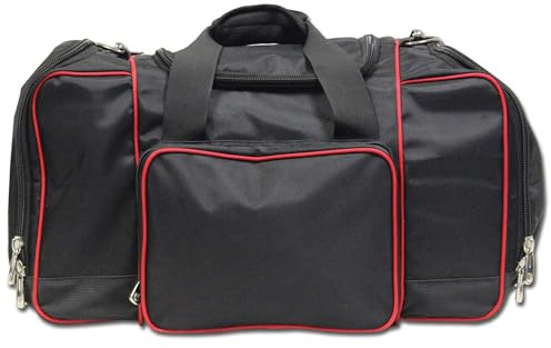 Dream Duffel Track Day Gear Bag, Race Gear Duffle with Helmet & Firesuit Storage, Removable Strap, & Multiple Pockets