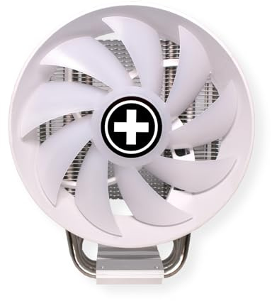 Xilence Performance C Serie | CPU Kühler | M403PRO.W.ARGB | Multi Sockel | ARGB | 120 mm LED PWM Lüfter | 150 Watt TDP | AMD | Intel | transparent/weiß