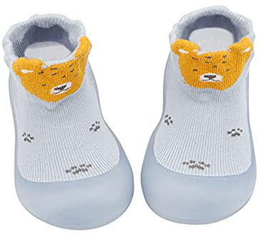 Zapatos Primeros Pasos Bebé Niño Niña 0-4 Años Zapatillas De Deporte Infantil Lindo Multifuncional Zapatos para Aprender Zapatos para Caminar Calzado Respetuoso Regalo Original