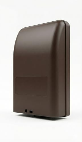 Outdoor Junction Box Enclosure (Brown) - OEM Spec External Housing Compatible with Virgin Media, NTL & Telewest - Weatherproof Brick-Match Cable Guard (Coax/TV/Broadband)