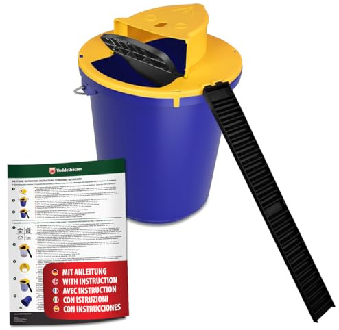 Veddelholzer Piège à Souris Piège à campagnols Piège à Rats Respectueux des Animaux Chasser Les Souris Lutte Efficace Contre Les Souris avec Seau