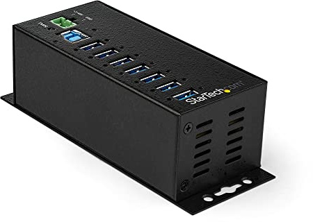 StarTech Hub Industriel USB 3.0 7 Ports 5Gbps, ESD Surtension (HB30A7AME)