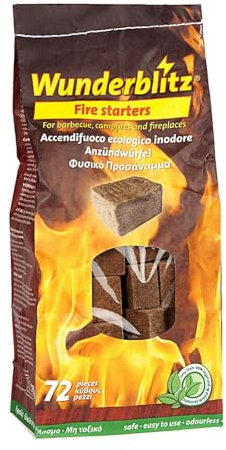 cubetti ecologici accendifuoco n 72 per confezione