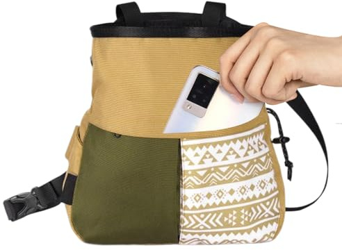 Sac à craie de grande capacité pour haltérophilie, poudre de magnésium, étanche, pour haltérophilie, baseball, plein air, bowling, tennis, haltérophilie, entraînement en intérieur