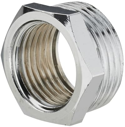 Riduzione Cromata per Radiatore M 1/2 - F 1/4 | Adattatore per Sfiati e Accessori | Montaggio Facile e a Tenuta | NOYON & THIEBAULT