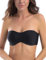MELENECA Women's Strapless Minimizer Multiway for Large Bust Unlined Seemless Underwire Bandeau Bra Black 36C