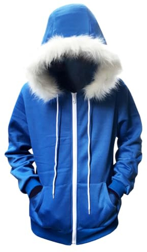 Jilijia Undertale Hoodies Anime Game Sans Cosplay Costume à Capuche Sans Sweat-shirt Automne Hiver Manches Longues Hoodie Manteau Veste Sans Vêtements d'extérieur