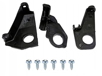 Reparatursatz für Scheinwerfer, rechts, für VW Golf 6 Black