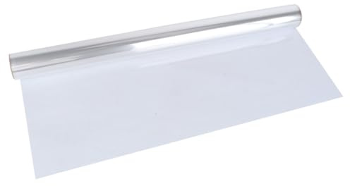 Toyvian Pellicola in Cellophane Trasparente Resistente Materiale per Imballaggio Fiori e Cesti Regalo Cellophane per Bouquet Fai da Te
