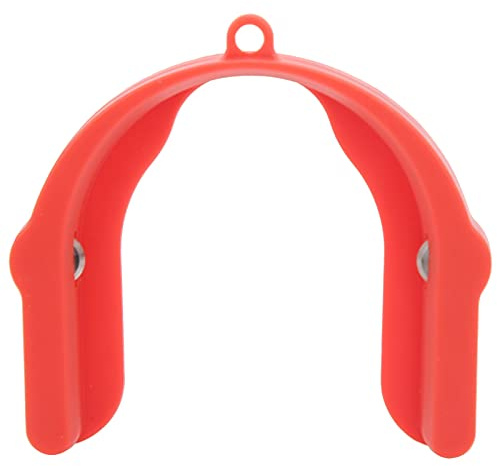Apriscatole Apribottiglie per bevande Apriscatole per birra Utensili manuali Durevole lama in acciaio inossidabile 304 Maniglia ergonomica antiscivolo Design universale per (Rossa)