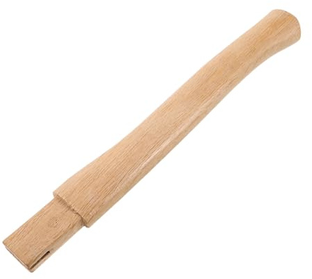 TOYANDONA Manche de Hachette en Bois Solide 36 Cm Fente Ergonomique, Remplacement de Poignée pour Outil de Jardinage, Accessoire pour Hache de Bois de Chauffage, Usage Camping et Extérieur