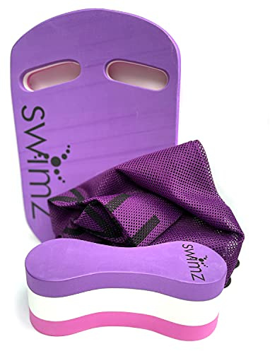Swimz Basic Junior Swim Kit Bundle - Purple White Pink