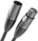 deleyCON 20m Mikrofonkabel XLR Stecker auf XLR Busche (Studio Qualität, OFC Kupfer) - für Mikrofone, Verstärker, Mischpult, Aufnahmestudio, Lautsprecher, Aktivlautsprecher - 3 Polig