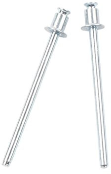 Willow nails Double countersunk head rivetsColoured zinc Double sided countersunk head break mandrel rivets Iron pull studs Carbon steel Galvanised break pull cap nails(3 * 2.5)