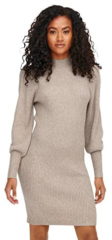 ONLY Damen Kleid 15232502 Mocha Meringue L