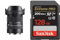 Sigma 585965 Obiettivo 18-50 mm/F2.8 DC DN Contemporary per Sony E-Mount, Nero & SanDisk 128 GB Extreme PRO scheda SDXC + RescuePRO Deluxe, fino a 200 MB/s, UHS-I, Classe 10, U3, V30