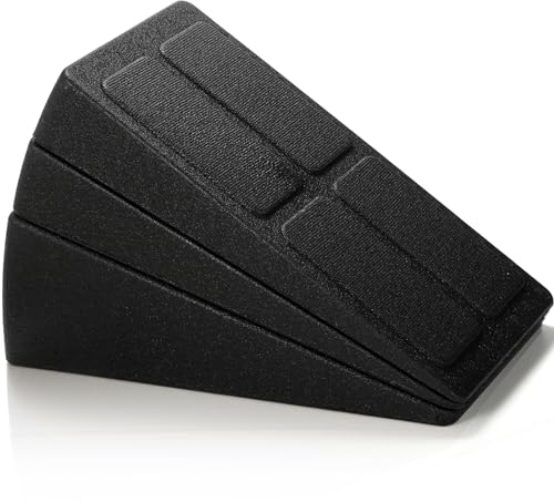 DEAYOU 3 Stück Slant Board Wadendehner, 30,5 cm Yoga-Schaumstoff, Workout-Keil, Kniebeugenkeil, Steigungsbrett, Fußdehnungsblock zur Verbesserung der Unterschenkelstärke, Physiotherapie, Bewegung,