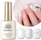 Born Pretty UV Nagellack Weiß Pearl Effekt Gel Nagellack UV Perlmutt Schimmer Meerjungfrau UV LED Soak off Manicure Gel Lacquer Varnish