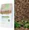 NatureHolic Naturkies Bear Creek | Natürlicher Aquarium Kies | Natürlicher Flusskies für Aquarien mit feiner Körnung 3-4 mm | Perfekt für Naturaquarien, Bodengrund & Deko | 10kg