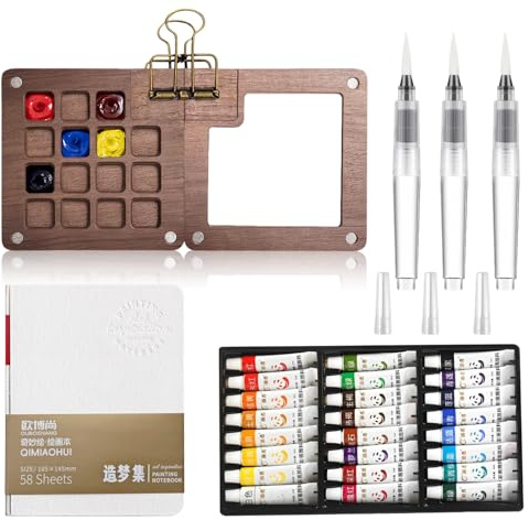 Siyrdxcbt Tavolozza per Dipingere Wet Palette Pittura ad Olio e Gli Schizzi